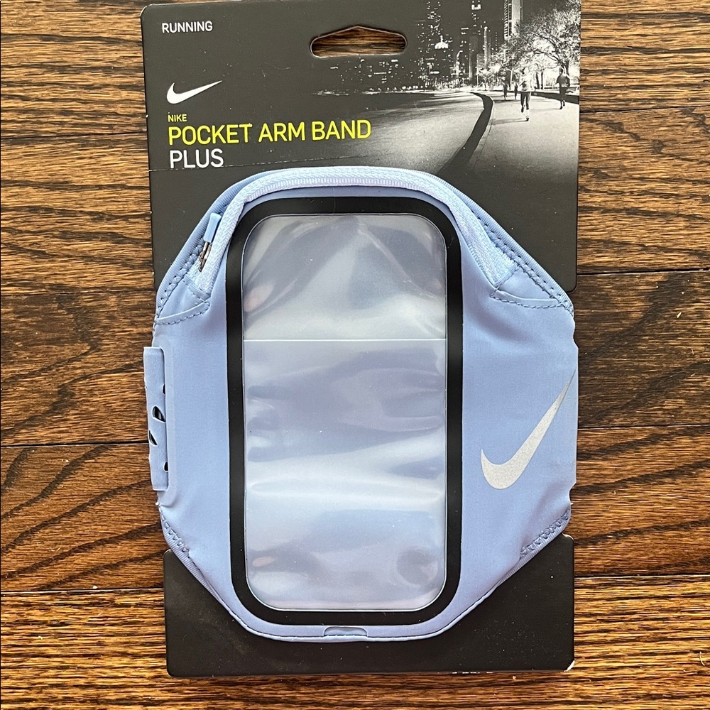 Nike Light Blue Arm Band Plus